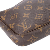 Louis Vuitton Canvas Monogram Pochette Accessoire Handbag
