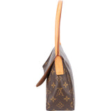 Louis Vuitton Canvas Monogram Looping PM Shoulder Bag