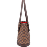 Louis Vuitton Damier Ebene Monogram Bucket PM Handbag