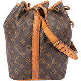 Louis Vuitton Canvas Monogram Sac Noe Petit Shoulder Bag