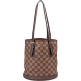 Louis Vuitton Damier Ebene Monogram Bucket PM Handbag