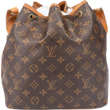 Louis Vuitton Canvas Monogram Sac Noe Petit Shoulder Bag