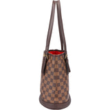 Louis Vuitton Damier Ebene Monogram Bucket PM Handbag