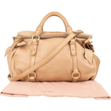 Miu Miu Classic City Leather Handbag