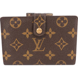 Louis Vuitton Canvas Monogram Compact Clip Wallet