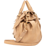 Miu Miu Classic City Leather Handbag