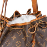 Louis Vuitton Canvas Monogram Sac Noe Petit Shoulder Bag