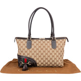 Gucci GG Monogram Horsebit Handbag