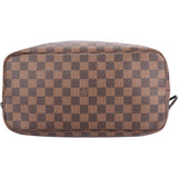 Louis Vuitton Damier Ebene Monogram Neverfull MM Shopper Bag