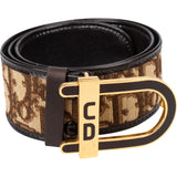 Christian Dior Trotter Monogram CD Women Belt