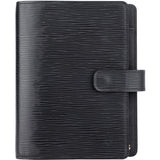 Louis Vuitton Noir Epi Leather Agenda MM