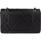 Chanel Quilted Lambskin Medium Double Flap Crossbody Bag