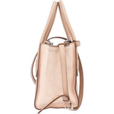 Prada Bicolor Suede Twin Zip Handbag