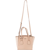 Prada Bicolor Suede Twin Zip Handbag