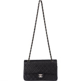 Chanel Quilted Lambskin Medium Double Flap Crossbody Bag