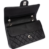 Chanel Quilted Lambskin Medium Double Flap Crossbody Bag