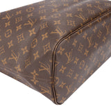Louis Vuitton Canvas Monogram Neverfull MM Shopper Handbag