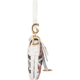 Christian Dior Limited Multicolor Floral Saddle Handbag
