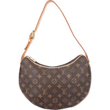 Louis Vuitton Canvas Monogram Croissant MM Shoulder Bag