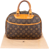 Louis Vuitton Canvas Monogram Trouville Handbag