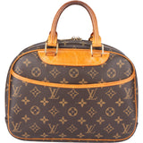 Louis Vuitton Canvas Monogram Trouville Handbag