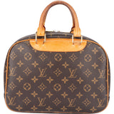 Louis Vuitton Canvas Monogram Trouville Handbag