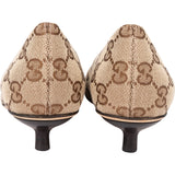 Gucci GG Monogram Horsebit Pumps (36,5)