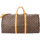 Louis Vuitton Canvas Monogram Keepall 60 Bandouliere