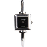 Gucci Silver Tone Black Dial 1900L Watch