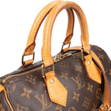 Louis Vuitton Canvas Monogram Speedy 25 Bandouliere Handbag