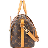 Louis Vuitton Canvas Monogram Speedy 25 Bandouliere Handbag