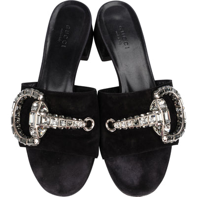 Gucci Crystal Horsebit Pumps (36,5) - vintageandkickz