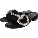 Gucci Crystal Horsebit Pumps (36,5)