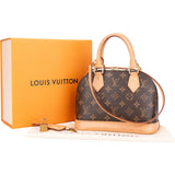 Louis Vuitton Canvas Monogram Alma BB Handbag