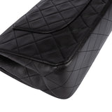 Chanel Quilted Lambskin 24K Gold Medium Double Flap Crossbody Bag