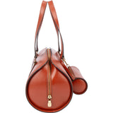 Louis Vuitton Cognac Epi Leather Soufflot Set Handbag