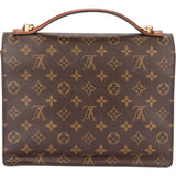 Louis Vuitton Canvas Monogram Monceau Handbag