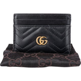 Gucci Quilted Leather GG Cardholder