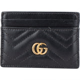 Gucci Quilted Leather GG Cardholder