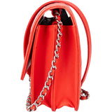 Chanel Quilted Lambskin Single Flap Crossbody Bag