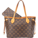 Louis Vuitton Canvas Monogram Neverfull PM Handbag