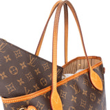 Louis Vuitton Canvas Monogram Neverfull PM Handbag