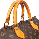 Louis Vuitton Canvas Monogram Speedy 30 Handbag