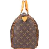 Louis Vuitton Canvas Monogram Speedy 30 Handbag