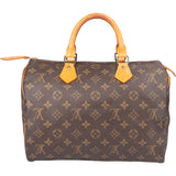 Louis Vuitton Canvas Monogram Speedy 30 Handbag