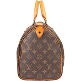 Louis Vuitton Canvas Monogram Speedy 30 Handbag