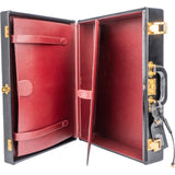 Hermès Black Boxcalf Briefcase Aktenkoffer