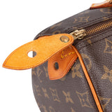 Louis Vuitton Canvas Monogram Speedy 30 Handbag