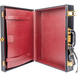 Hermès Black Boxcalf Briefcase Aktenkoffer