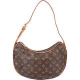 Louis Vuitton Canvas Monogram Croissant MM Shoulder Bag